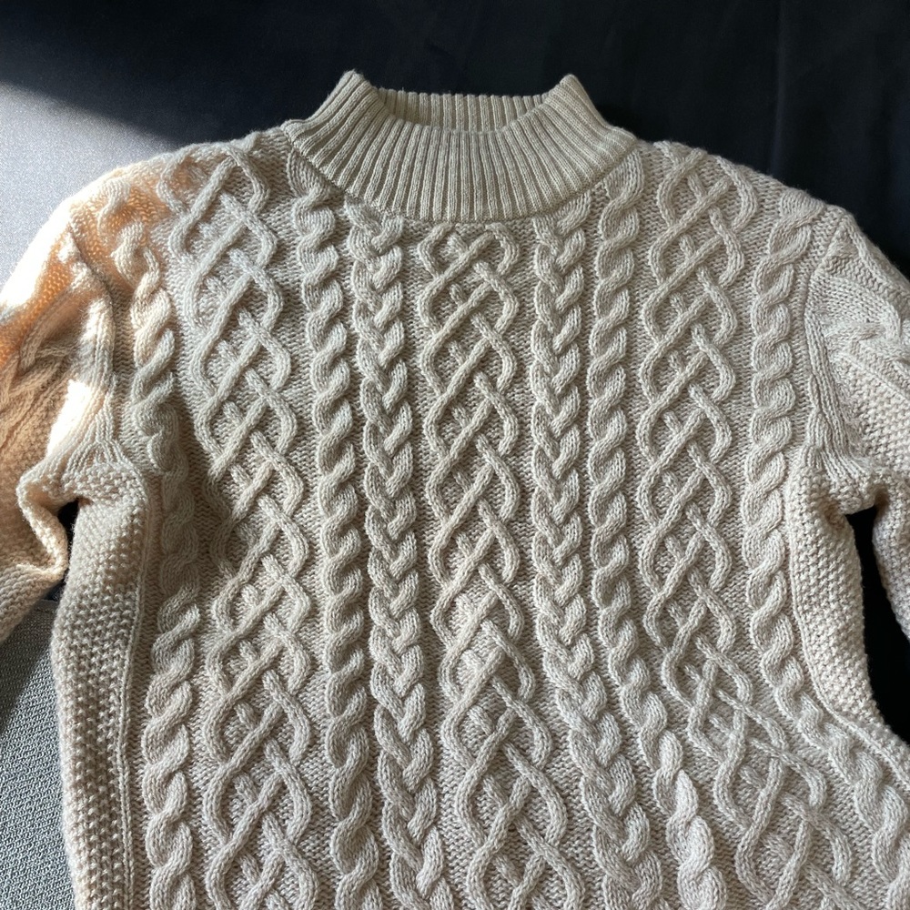 Muji 100% wool sweater